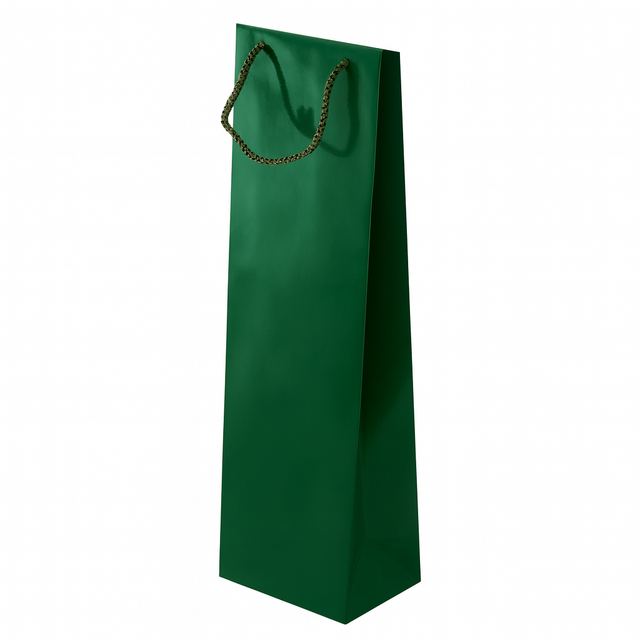 Torba laminowana z uchwytem sznurkowym 110x90x400mm Zielona