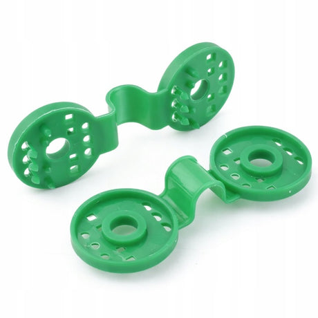 Zielone zaczepy do siatki cieniującej 20 szt.