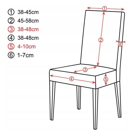 Zielony pokrowiec dekoracyjny na krzesło Renifer