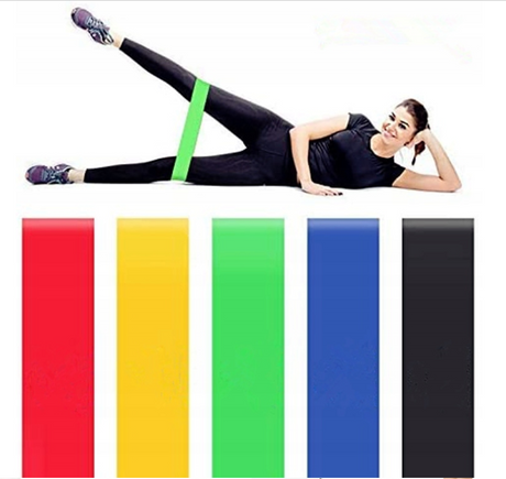 Gumy oporowe do ćwiczeń 5szt