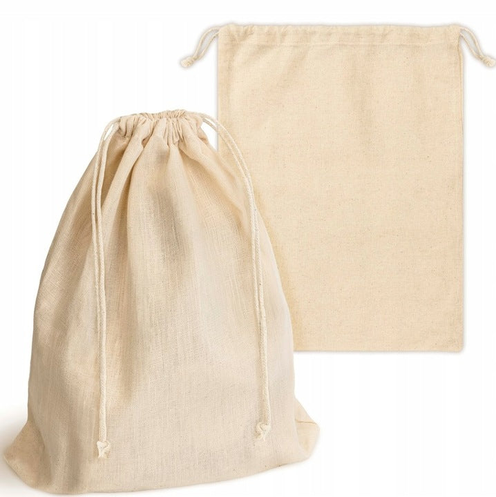 Worek bawełniany 200x300mm Ecru