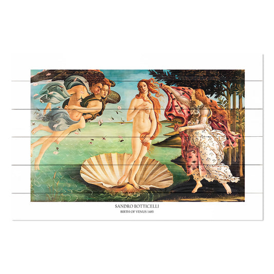 Obraz na drewnie Narodziny Wenus Botticelli