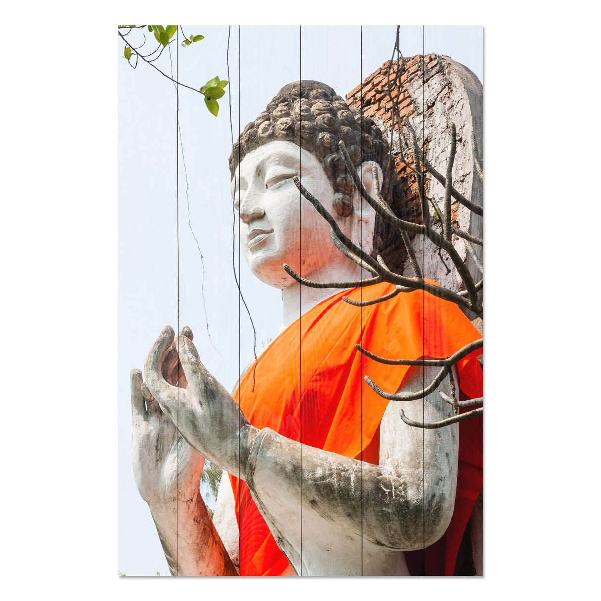 Obraz na drewnie Posąg Buddha - Buddha Statue