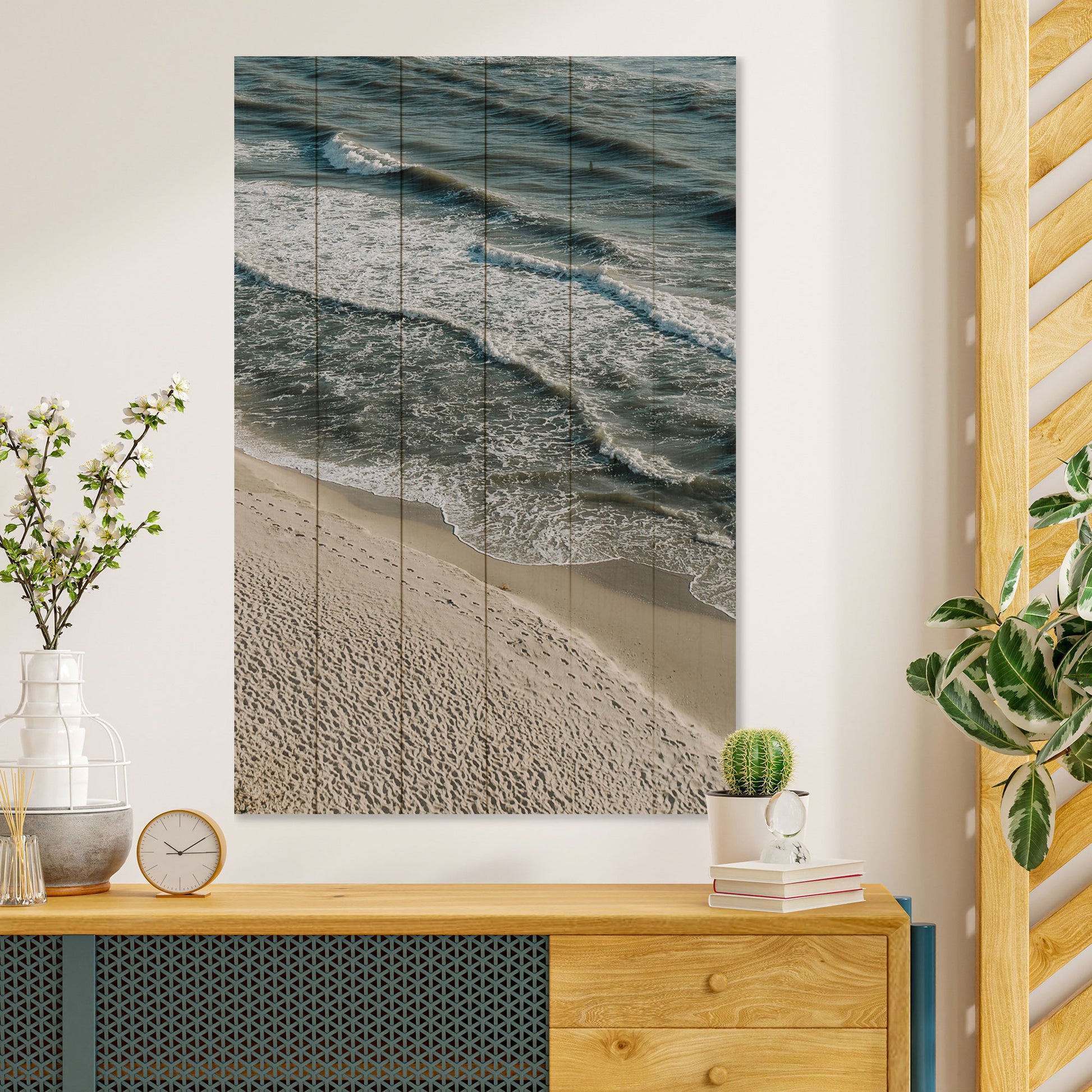 Obraz na drewnie Spokojne morze - Calm Beach
