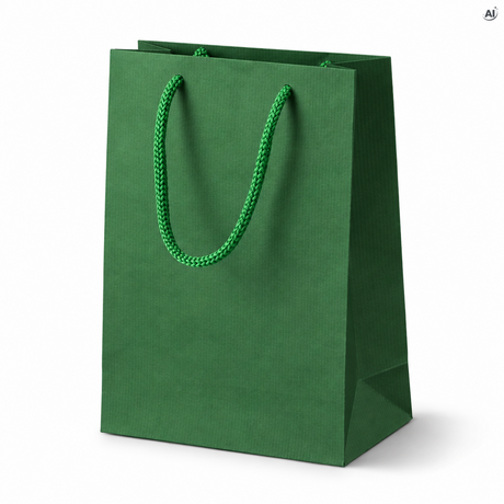 Torba Papierowa ECO Prestige 170x70x210mm - Ciemnozielona