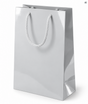 Torba Laminowana z Uchwytem Sznurkowym 240x90x320mm - Biała