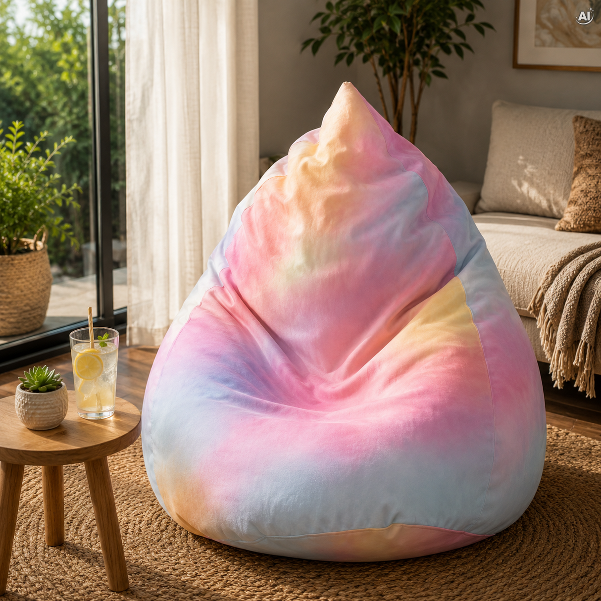 Pufa sako worek XXL - TIE DYE