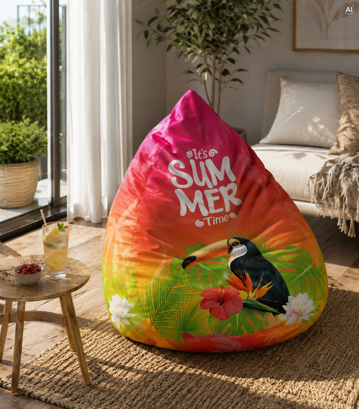 Pufa sako worek XXL 300L IT'S SUMMER TIME