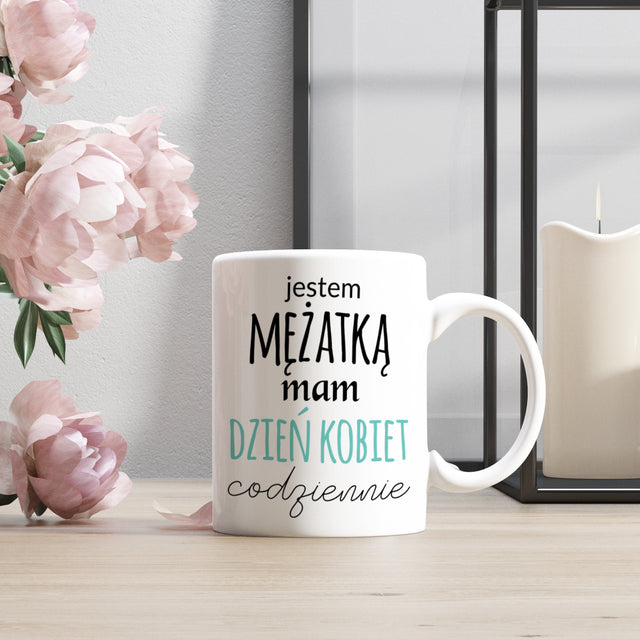 Prezent na Dzień Kobiet kubek 330ml