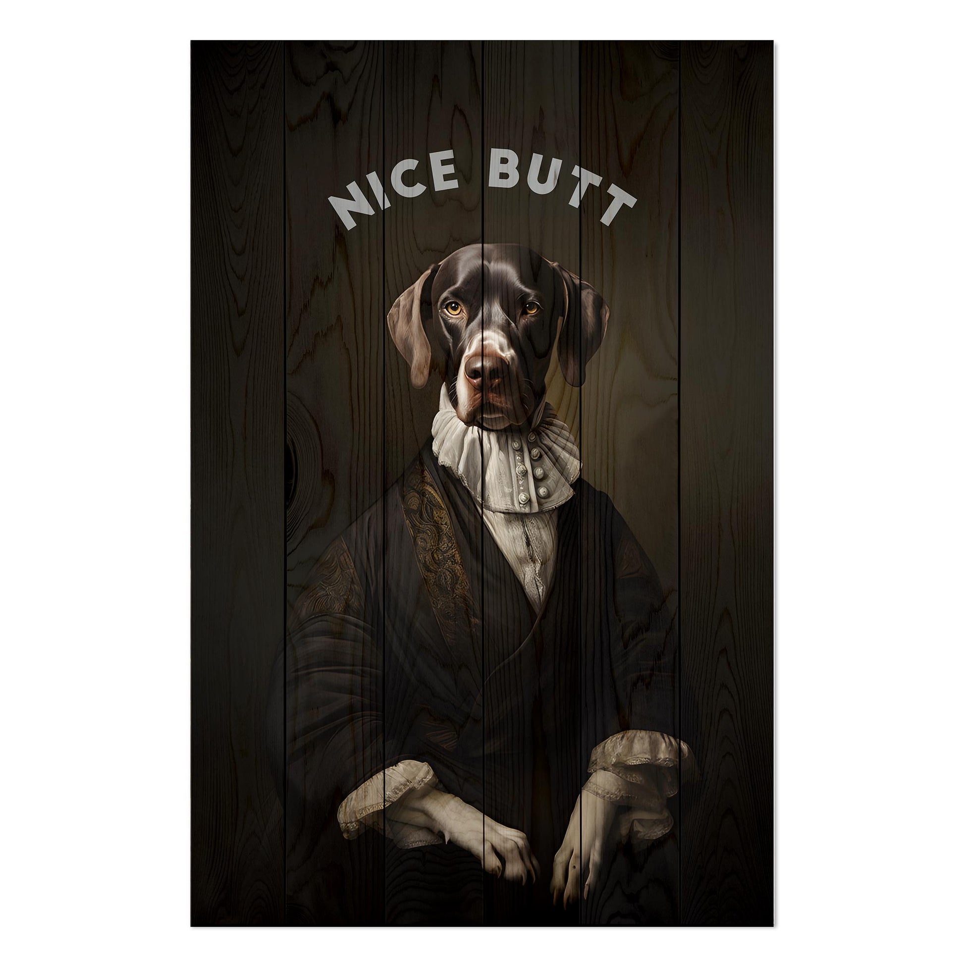 Obraz na drewnie Pies brązowy Nice butt