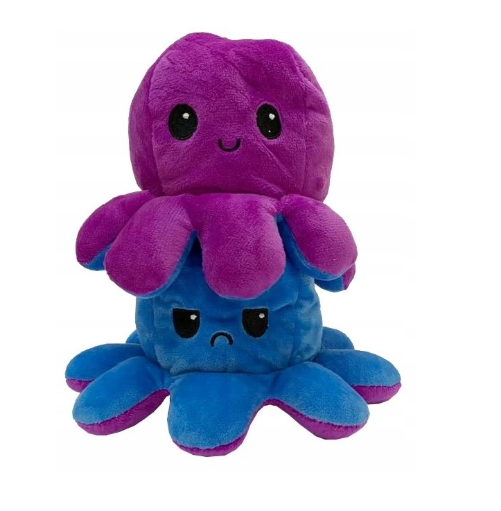 Zabawka pluszak ośmiornica 2w1