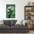 Obraz na drewnie Zielona papuga - Parrot