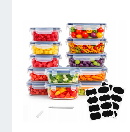 Pojemniki na Żywność Zestaw 12 szt.