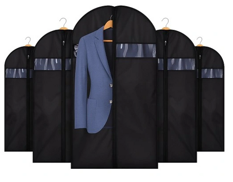 Ochronny pokrowiec na ubrania 100x60 cm