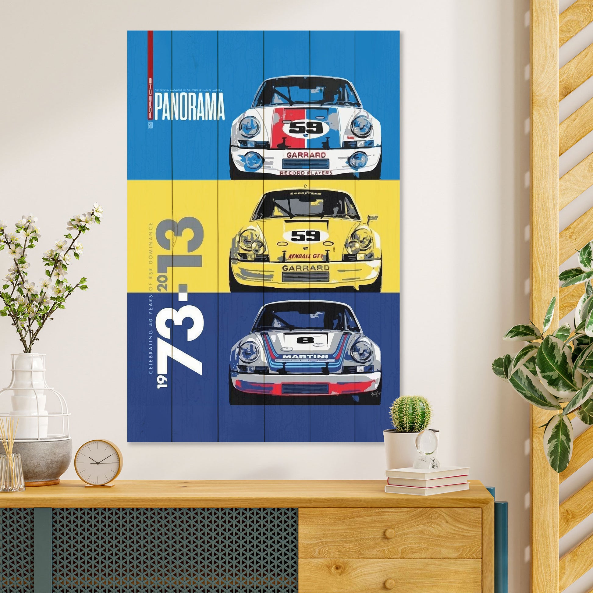 Obraz na drewnie Samochody wyścigowe - Rally Cars