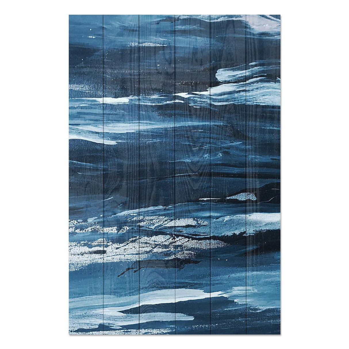 Obraz na drewnie Tafla wody - Rough Sea