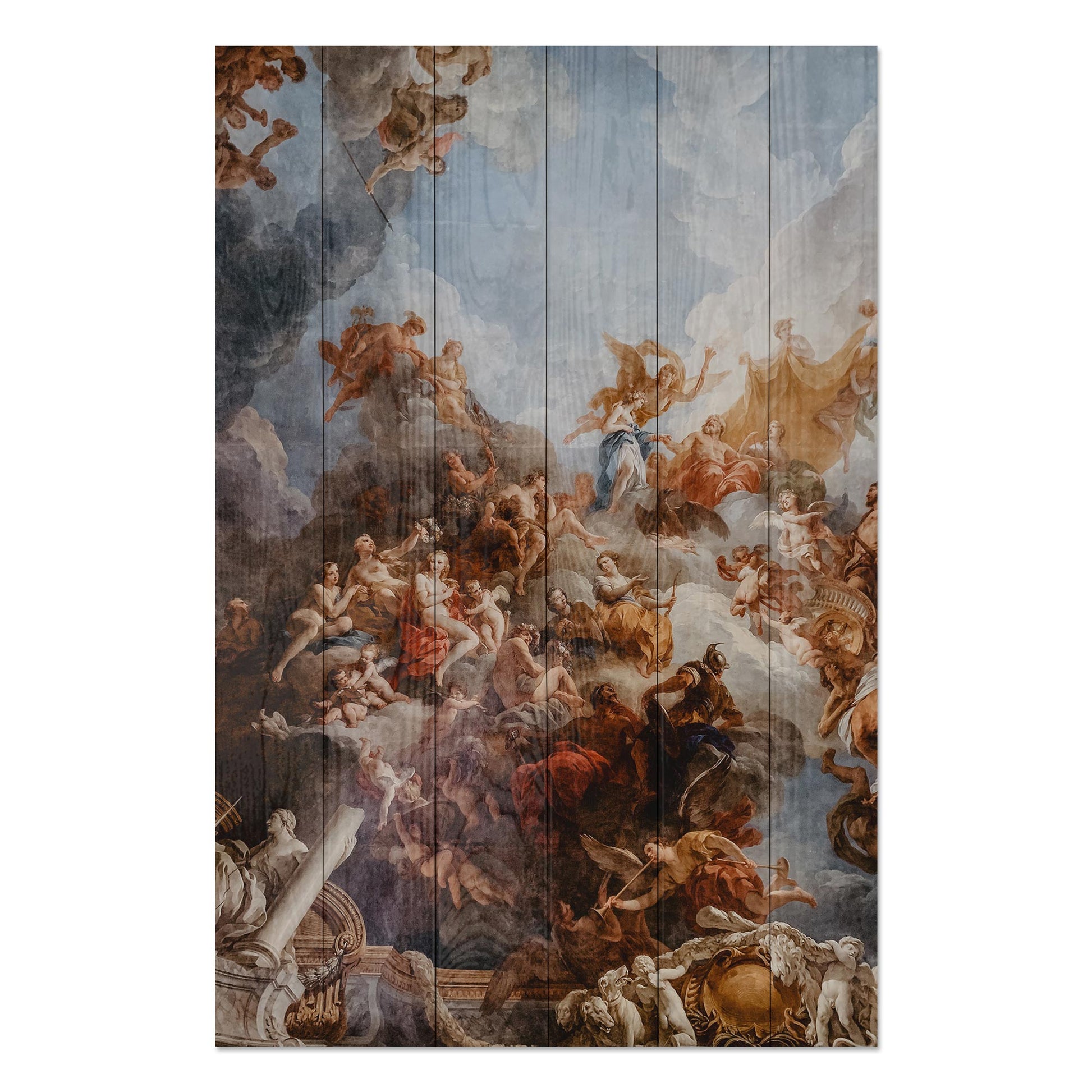 Obraz na drewnie Dzieło Michała Anioła - The Work of Michelangelo