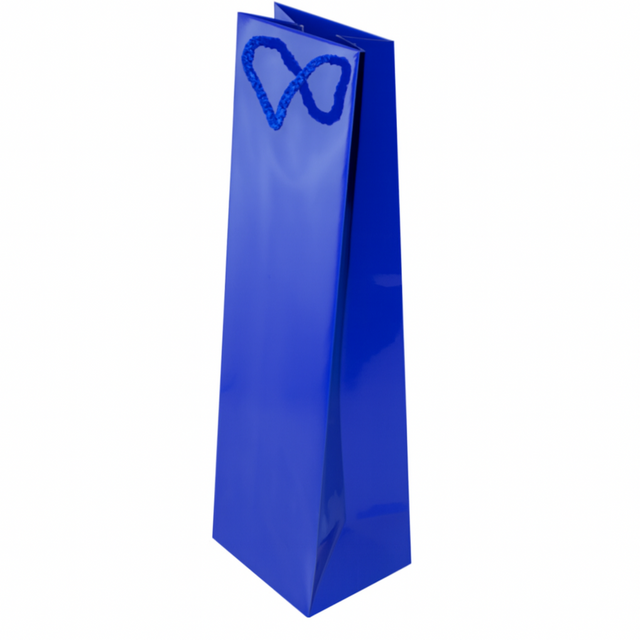 Torba laminowana z uchwytem sznurkowym 110x90x400mm Granatowa